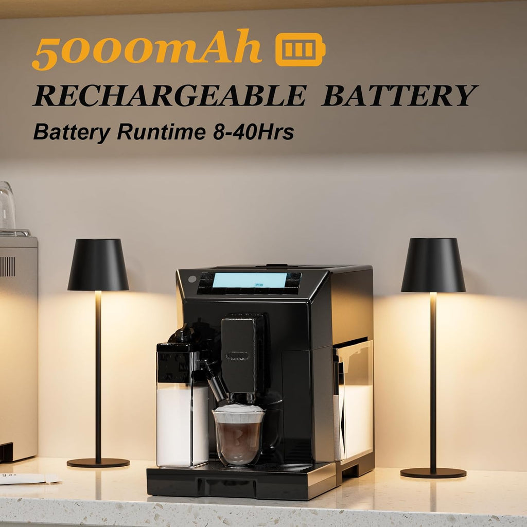 Cordless Rechargeable Table Lamps — Set of 2