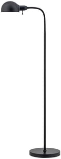 O'Bright Adjustable Floor Lamp, Black, 10-Inch Base