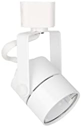 MR16 GU10 Track Lighting Heads, White, 4 Pack