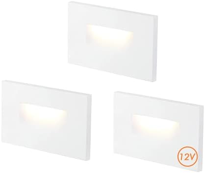 CLOUDY BAY 12V LED Step Lights, 3 Pack