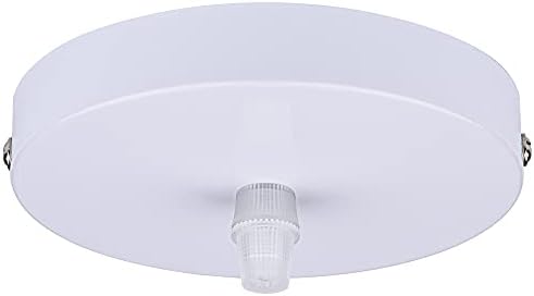 Arturesthome 7" White Ceiling Plate Light Kit