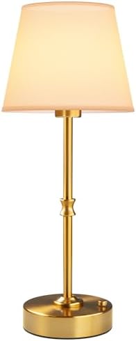 EppieBasic Gold Rechargeable Vintage Table Lamp