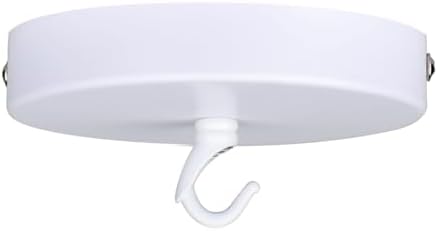 Helunsi Ceiling Canopy Kit, White, 4-3/4 Inch
