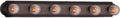 Maxim Lighting Essentials 6-Light Bath Vanity Light, Rubbed Bronze