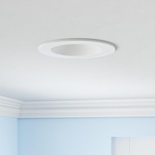 Smart 6 Inch RGBCW LED Recessed Can Light, 6 Pack