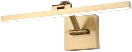 Modern Dimmable Picture Light, 15.75 Inch, Brass
