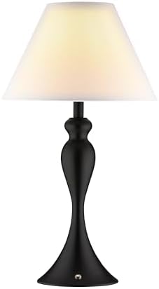 O'Bright Ember Black Rechargeable Cordless Table Lamp