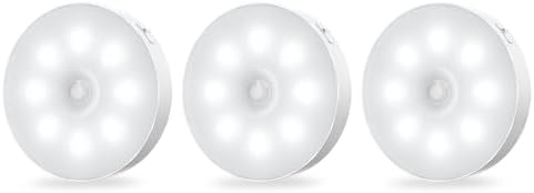 Under Cabinet Light Motion Sensor - Rechargable Closet Puck Lights