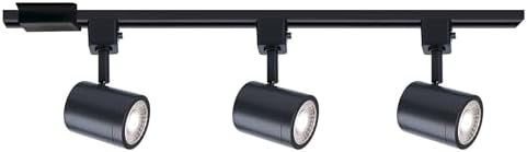 WAC Lighting Charge 8010 3-Light LED Track Kit, Black