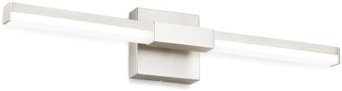 SOLFART 24-Inch Brushed Nickel Dimmable Vanity Light