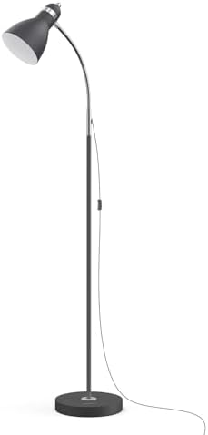 LEPOWER Metal Floor Lamp with Adjustable Gooseneck