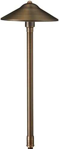 VOLT Max Spread 12V Brass Path Light