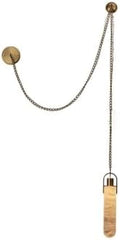 Industrial Marble Iron Chain Hanging Lamps