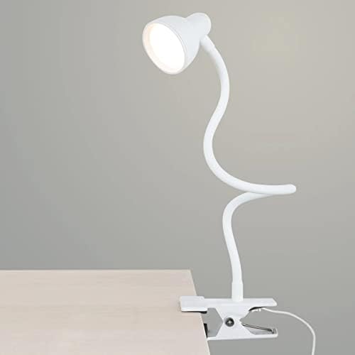 LiFMIRA Clip-On Lamp, USB Reading Light, White
