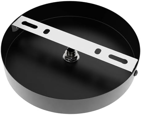 Arturesthome 7" Black Ceiling Canopy Kit