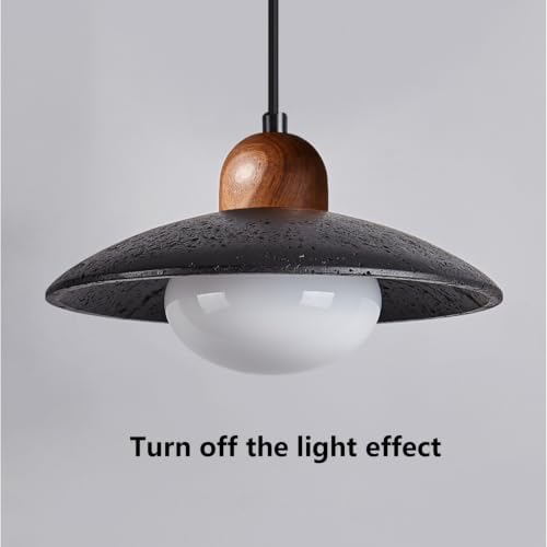 Vintage Industrial Natural Travertine Pendant Light