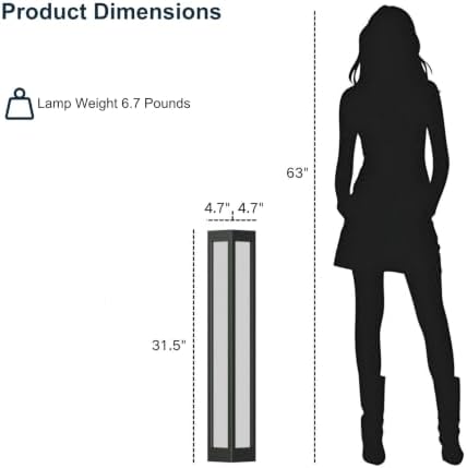 SkyGlow 32" 12V/120V LED Bollard Light