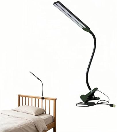 BUBBLE-FLY LED Clip-on Reading Light, 32 LED, 7W Black