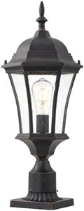 24" Bronze Cast Aluminum Outdoor Post Light