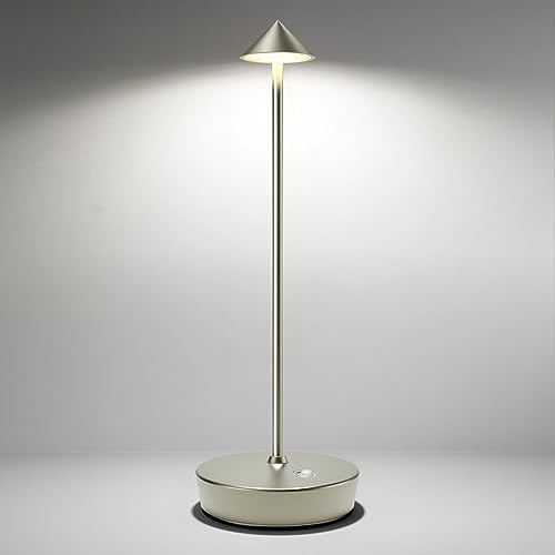Cordless Rechargeable Table Lamp, 6000mAh