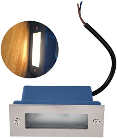 Step Lights,3W Landscape Stair Lights Waterproof Stainless Steel