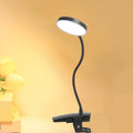 Cordless Rechargeable 360° Gooseneck Clip-On Desk Lamp