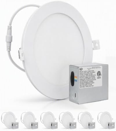 LEDYOND 6 Inch 6Pack LED Recessed Lights