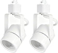 GU10 LED Track Lighting Fixture, 2-Head White