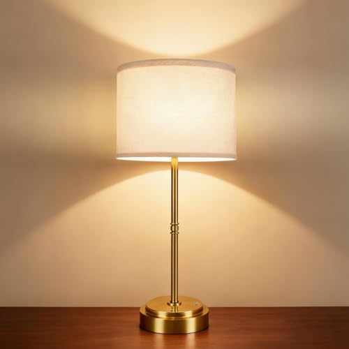 AWOKE 17.7-Inch Cordless Table Lamp, 7500mAh