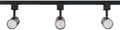 Amped Collection 3-Light 48in LED Track Lighting Kit, Black