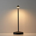 Cordless Rechargeable LED Table Lamp, Black