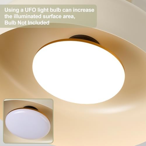 12.6 Inch Brass Accent Semi Flush Mount Ceiling Light