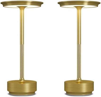Cordless Rechargeable Table Lamps, 2 Pack, 5000mAh