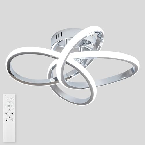 Modern 36W LED Ceiling Light with Remote Control