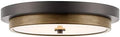 Kira Home Hermosa 14" Integrated LED Semi Flush Mount Ceiling Light