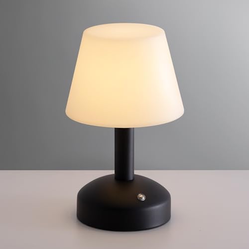 KDG Black Cordless Table Lamp