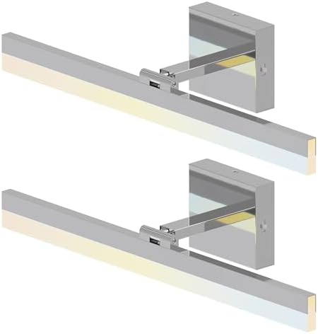 ZAGO 24 Inch Chrome LED Vanity Light