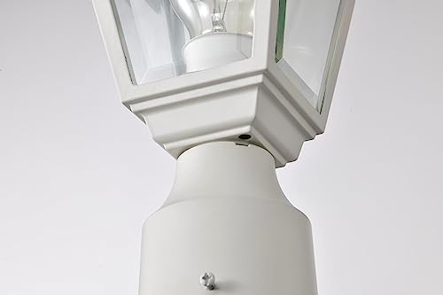 Nuvo 60/546 White Outdoor Post Lantern Fixture