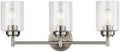 Kichler Winslow 3-Light Bathroom Vanity Light, Brushed Nickel