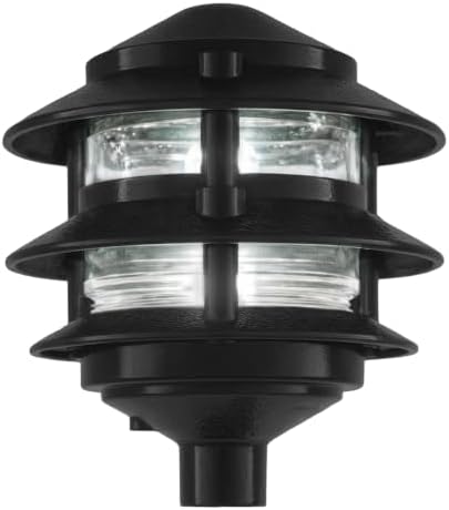 Greenfield 120V 3-Tier LED Outdoor Pathway Light