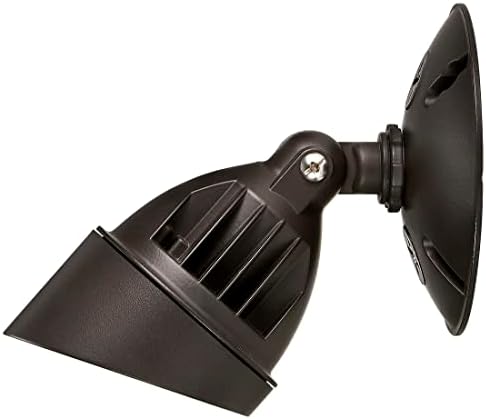Maxxima 2-Pack LED Outdoor Flood Security Wall Lights, Brown