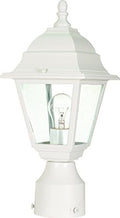 Nuvo 60/546 White Outdoor Post Lantern Fixture