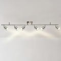 6-Light Brushed Nickel Track Lighting Kit
