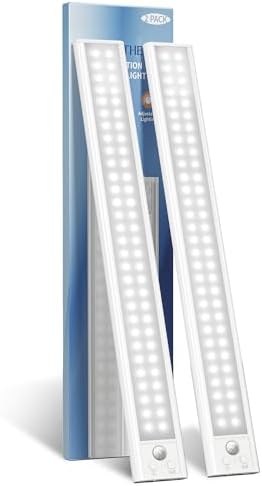 17" Under Cabinet Lights, Motion Sensor, 2 Pack