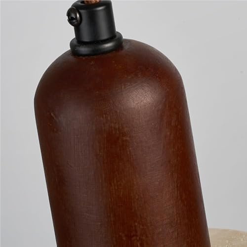 Cylinder Natural Stone Chandelier Vintage Industrial Pendant Lighting