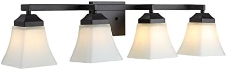 JONATHAN Y Staunton 4-Light Vanity Sconce, Oil Rubbed Bronze