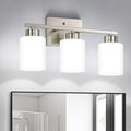 FonmYim Brushed Nickel Bathroom Vanity Light Fixture