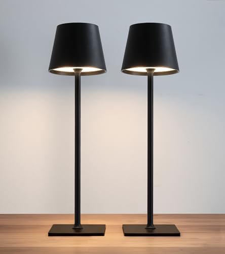 AIHYING 2 Pack Cordless Rechargeable LED Table Lamps, 5000mAh