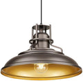 FEMILA 18" Outdoor Pendant Light, Oil Rubbed Bronze