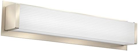 Lithonia Lighting 24-Inch LED Vanity Light, Brushed Nickel